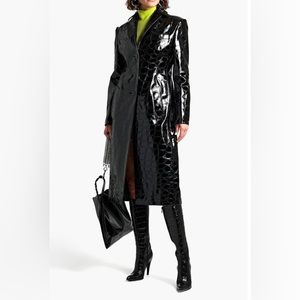 Alexander Wang Croc effect Coat